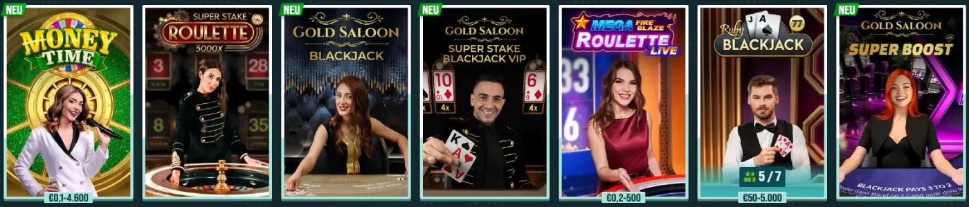 Golisimo Live-Casino